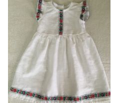 Detské ľanové šaty