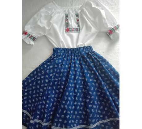 Dievčenská folklórna blúzka 