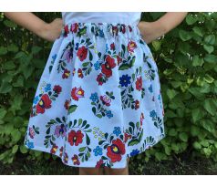 Kvetovaná folk suknička, 3-6 rokov
