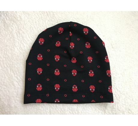 Tenká čiapka spiderman, 49-51cm