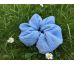 Scrunchies gumička bledomodrá, maxi